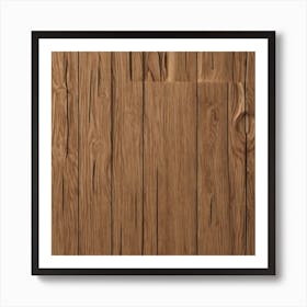 Wood Planks 50 Art Print