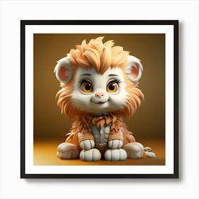 Lion Cub 33 Art Print