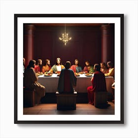 Last Supper 4 Art Print