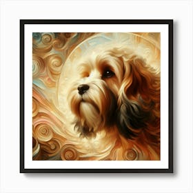 Dog Painting Art Print