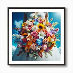 Wedding Bouquet 1 Art Print