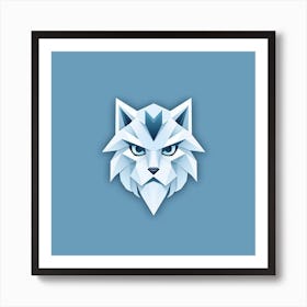 Wolf Head Art Print