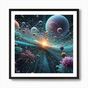 The Beauty Of Quantum Physics 3 Art Print