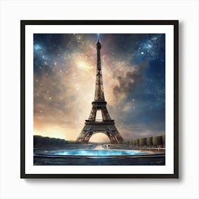 Eiffel Tower Art Print