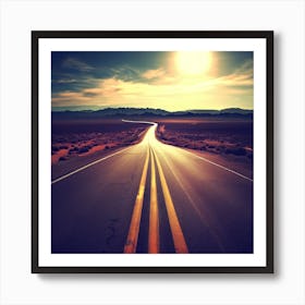 Road To Nowhere 1 Art Print