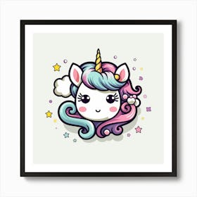 Unicorn 23 Art Print