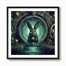 Down The Cyberabbit Hole 12 Art Print