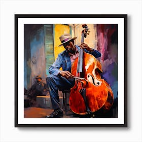 Jazz Musician 16 Art Print