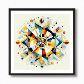 Geometric Mandala Art Print