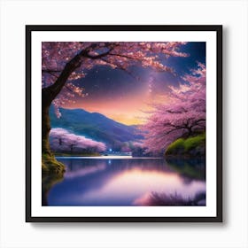 Cherry Blossoms 64 Art Print