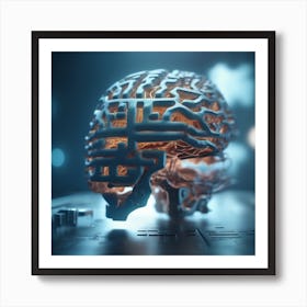 Artificial Intelligence Stock Videos & Royalty-Free Footage Art Print