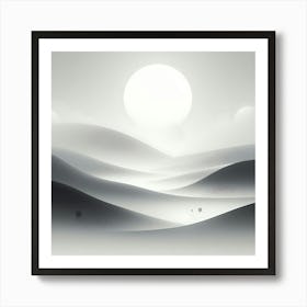 Abstract Landscape Art Print