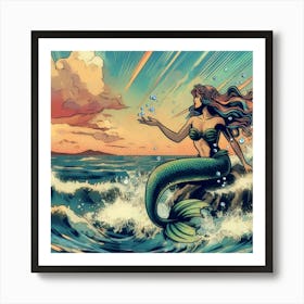 The Ocean S Whisper 9 Art Print