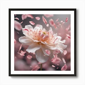 Peony Flower Art Print