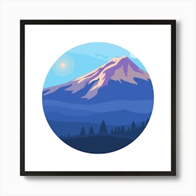 Mt. Hood Art Print