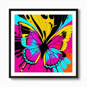 Colorful Butterfly 72 Art Print