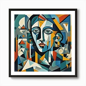 Abstract Of A Woman Art Print