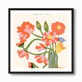 Flowers Collection No 3 Art Print