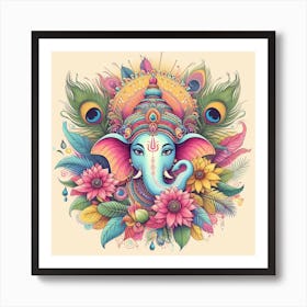 Ganesha 36 Art Print