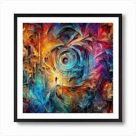 Abstract Painting 1 Art Print