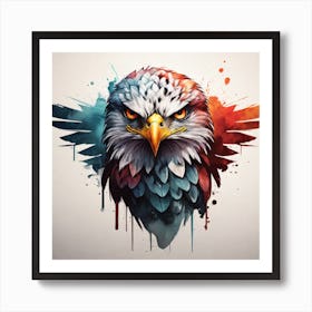 Eagle Painting Art Print