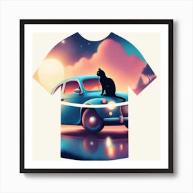 Cat2-- Art Print