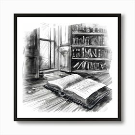 Open Book 2 Art Print