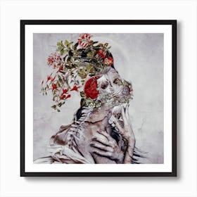 Unexpected Spring Square Art Print