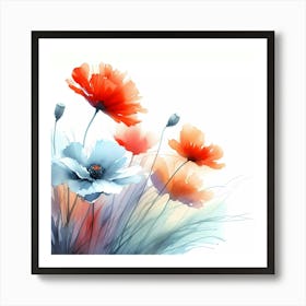 Poppies 5 Art Print