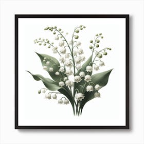 Lilies of the Valley 4 Art Print