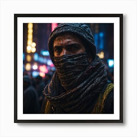 A Freedom Protester Art Print