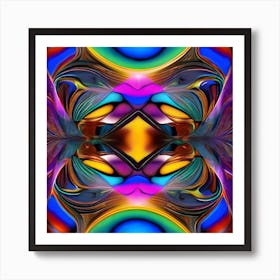 Abstract Fractal Art Print