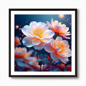 Lotus Flower Art Print