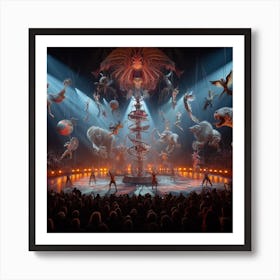 amazing scene Art Print