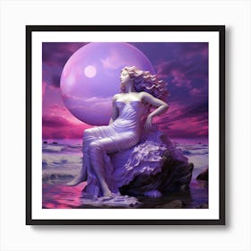 Magic021 The Birth Of Venus By Person In The Style Of Feminine Art Print