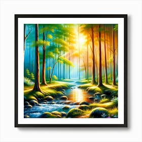 Forest 3 Art Print