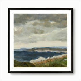 'The Cliffs Of Cape Cod' Art Print