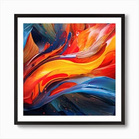 Abstract Painting 13 Art Print