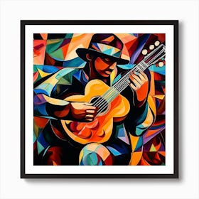 Acoustic Guitar 16 Art Print