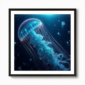 Jellyfish 8 Art Print