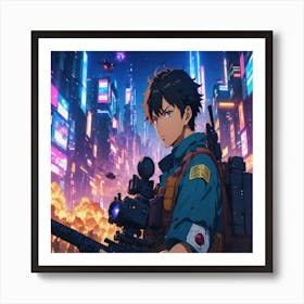 sniper Art Print