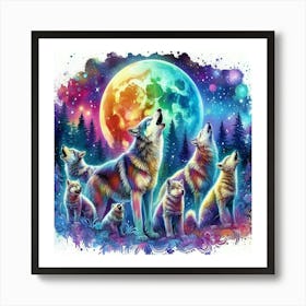 The visceral, instinctual, and deeply spiritual connection to wild wolves #2 Art Print