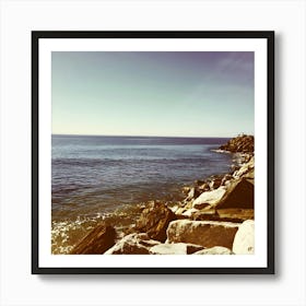 Santa Monica Bay 01 Art Print