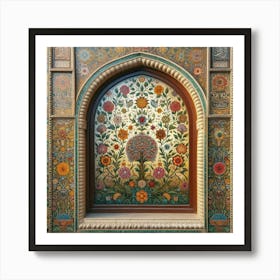 Sultan'S Tomb(Baghdad window) Art Print