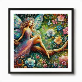 Fairy Painting Art Print