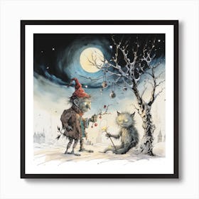 Santa Claus Art Print