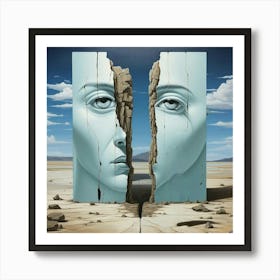 Face Of Love Art Print