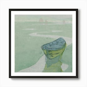 Boat On The Beach 1 Art Print