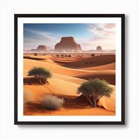 Sahara Desert 169 Art Print