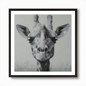 Giraffe Art Print